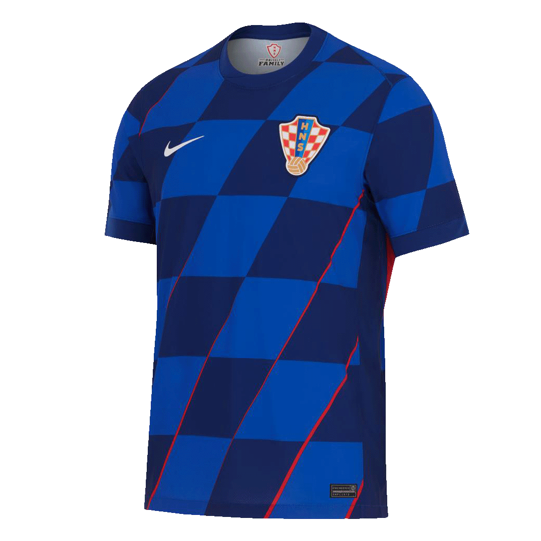 Croatia Away Soccer Jersey Euro - Soccerdeal