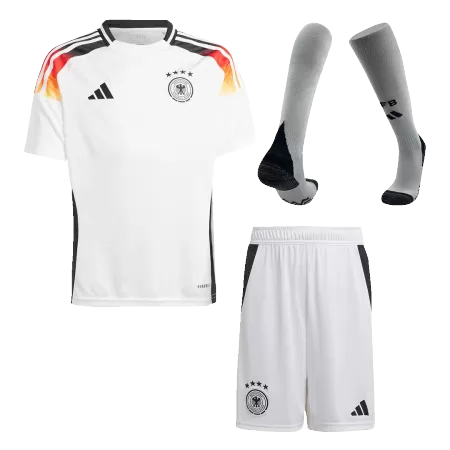 Kid's Germany Home Soccer Jersey Kit(Jersey+Shorts+Socks) Euro 2024 - Soccerdeal
