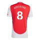 ØDEGAARD #8 Arsenal Home Soccer Jersey 2024/25 - Soccerdeal