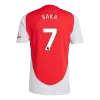 Authentic SAKA #7 Arsenal Home Soccer Jersey 2024/25 - Soccerdeal