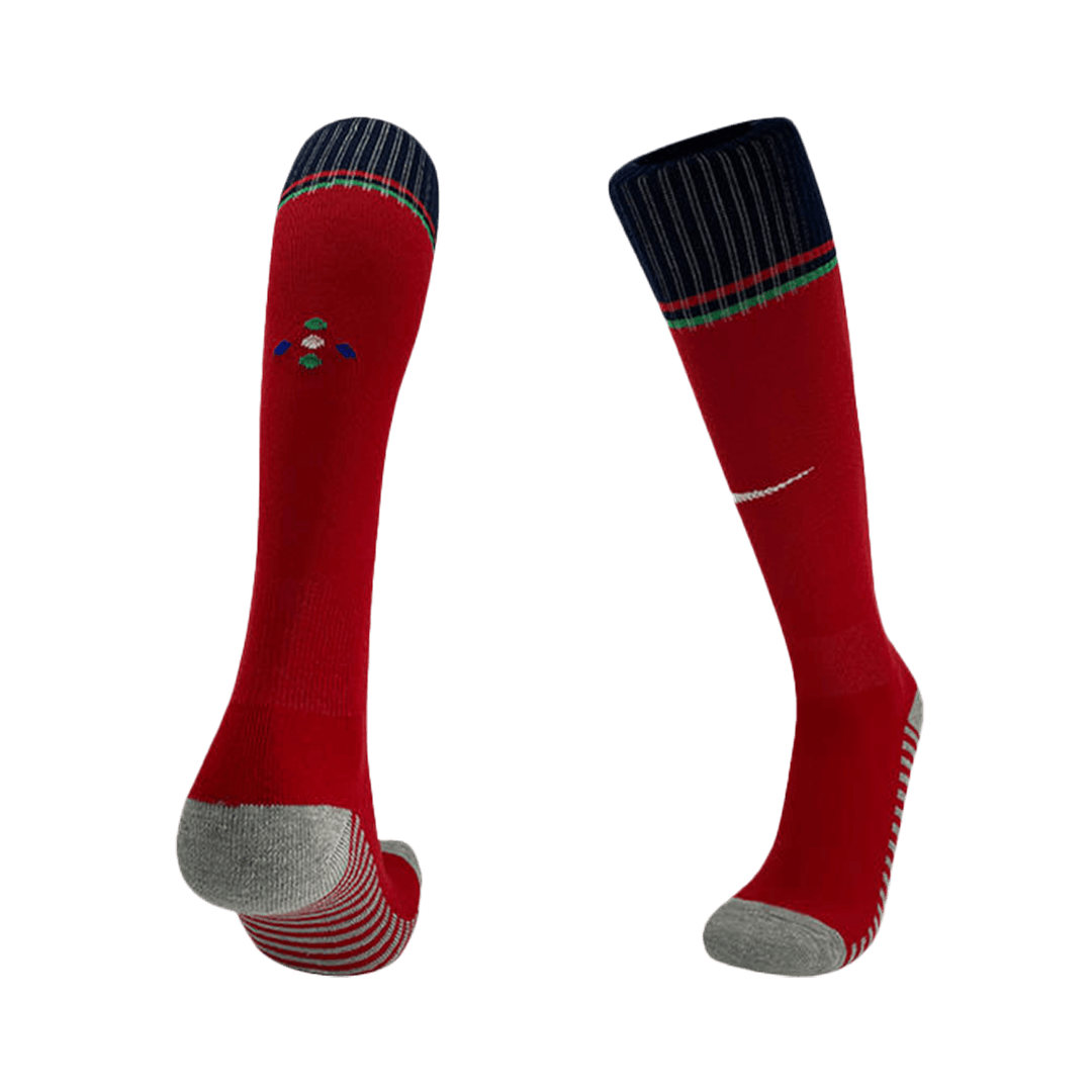 Portugal Home Soccer Jersey Kit(Jersey+Shorts+Socks) Euro - Soccerdeal