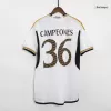 CAMPEONES #36 Real Madrid Home Soccer Jersey 2023/24 - Soccerdeal