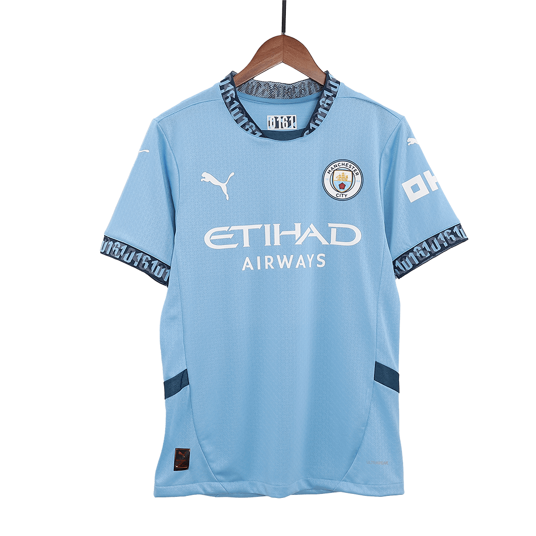 Manchester City Home Soccer Jersey Player Version - Soccerdeal