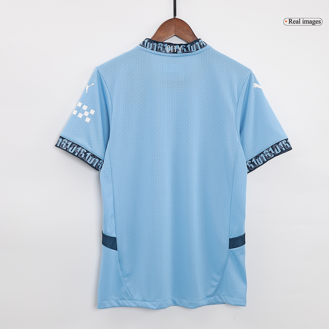 Manchester City Home Soccer Jersey Player Version - Soccerdeal