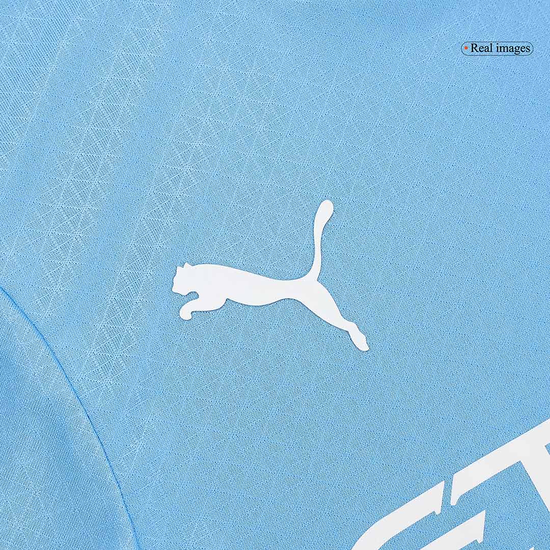 DE BRUYNE #17 Manchester City Home Soccer Jersey - UCL Player Version - Soccerdeal