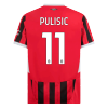 PULISIC #11 AC Milan Home Soccer Jersey 2024/25 - Soccerdeal