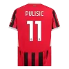 PULISIC #11 AC Milan Home Soccer Jersey 2024/25 - Soccerdeal