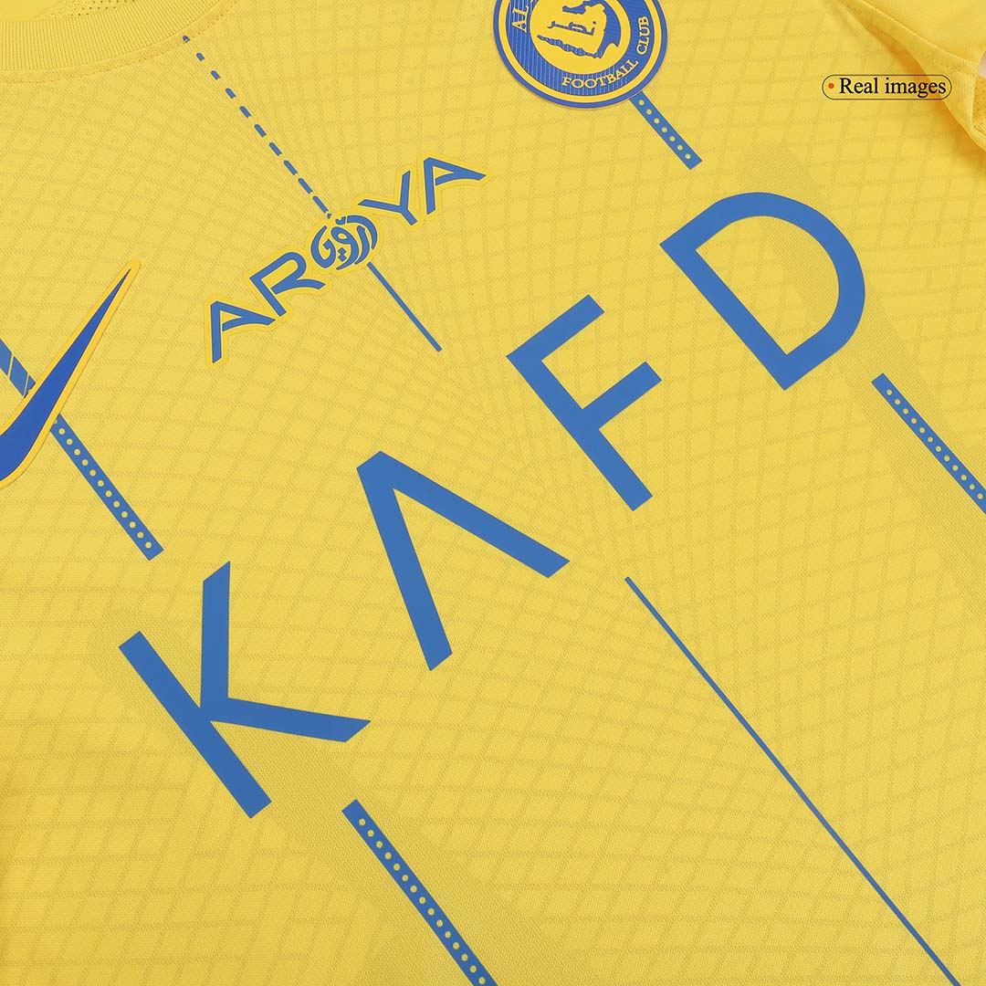 Al Nassr Home Soccer Jersey 2023/24 - Soccerdeal