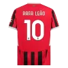 RAFA LEÃO #10 AC Milan Home Soccer Jersey 2024/25 - Soccerdeal