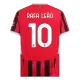 RAFA LEÃO #10 AC Milan Home Soccer Jersey 2024/25 - Soccerdeal