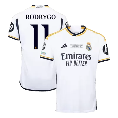 RODRYGO #11 Real Madrid Home Soccer Jersey 2023/24 - UCL FINAL - Soccerdeal