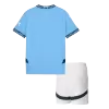 Kid's Manchester City Home Soccer Jersey Kit(Jersey+Shorts) 2024/25 - Soccerdeal