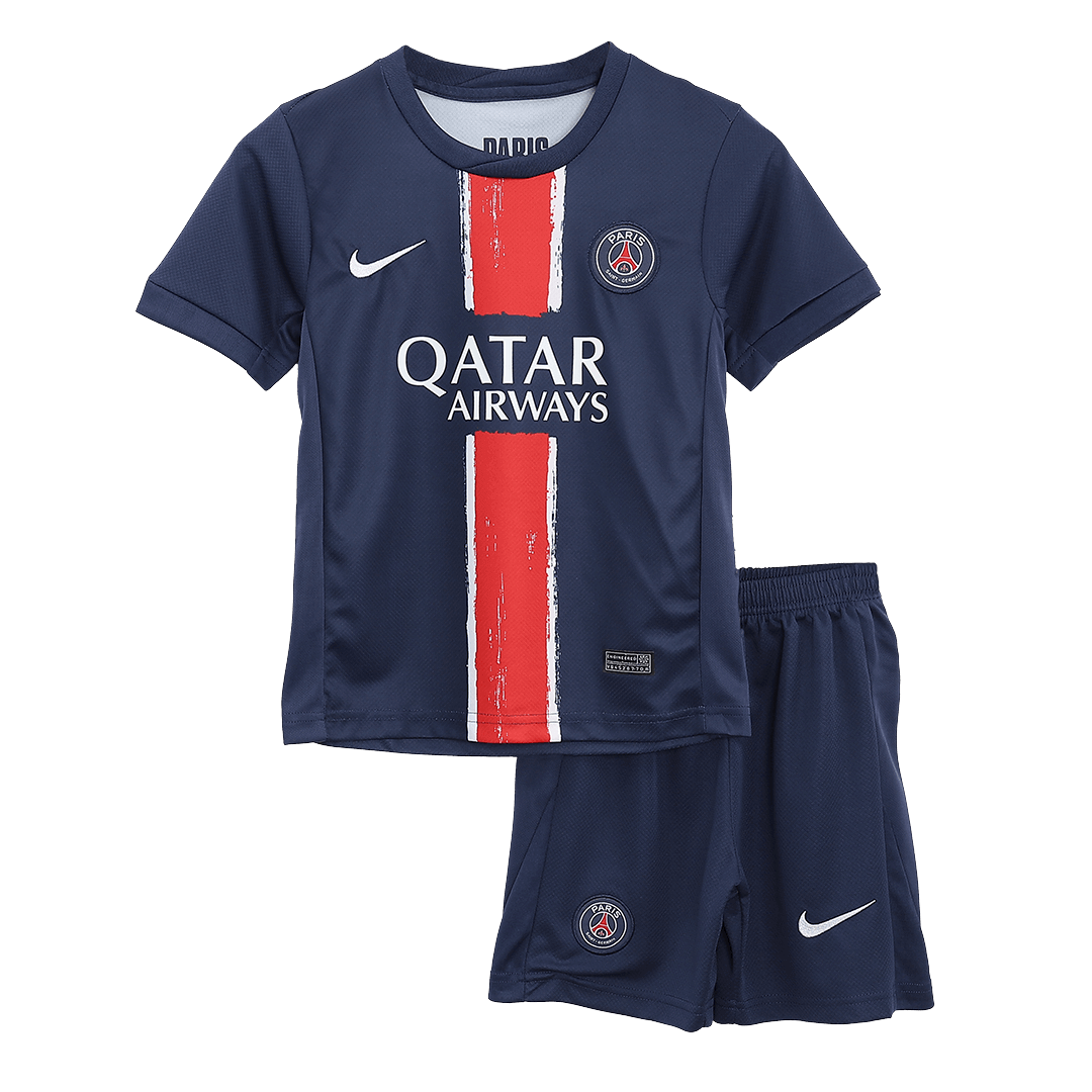 Kid's PSG Home Soccer Jersey Kit(Jersey+Shorts) - Soccerdeal