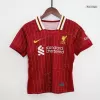 Kid's Liverpool Home Soccer Jersey Kit(Jersey+Shorts) 2024/25 - Soccerdeal