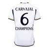 CARVAJAL #6 CHAMPIONS Real Madrid Home Soccer Jersey 2023/24 - Soccerdeal