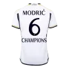 MODRIĆ #6 CHAMPIONS Real Madrid Home Soccer Jersey 2023/24 - Soccerdeal