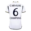 Authentic CARVAJAL #6 CHAMPIONS Real Madrid Home Soccer Jersey 2023/24 - Soccerdeal