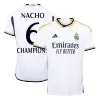 NACHO #6 CHAMPIONS Real Madrid Home Soccer Jersey 2023/24 - Soccerdeal