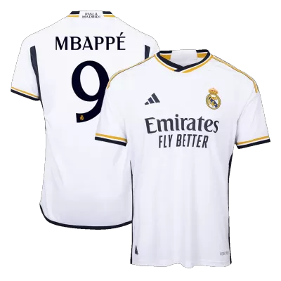 Authentic MBAPPÉ #9 Real Madrid Home Soccer Jersey 2023/24 - Soccerdeal