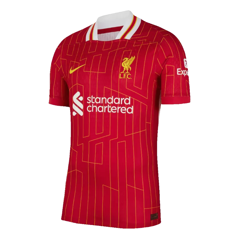 Authentic Liverpool Home Soccer Jersey 2024/25 CHAMPIONS 24/25 - Soccerdeal