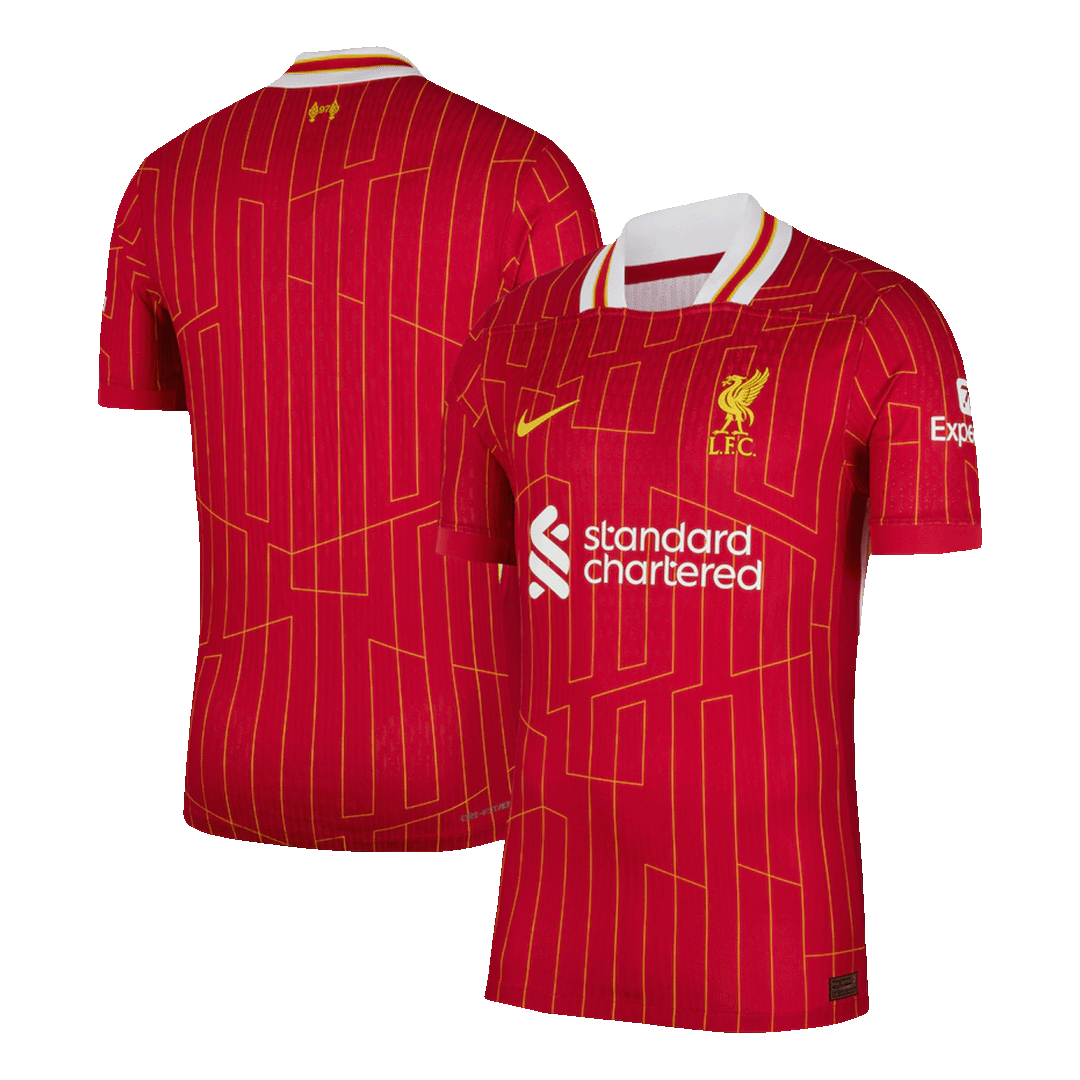 Liverpool Home Soccer Jersey Player Version - Soccerdeal