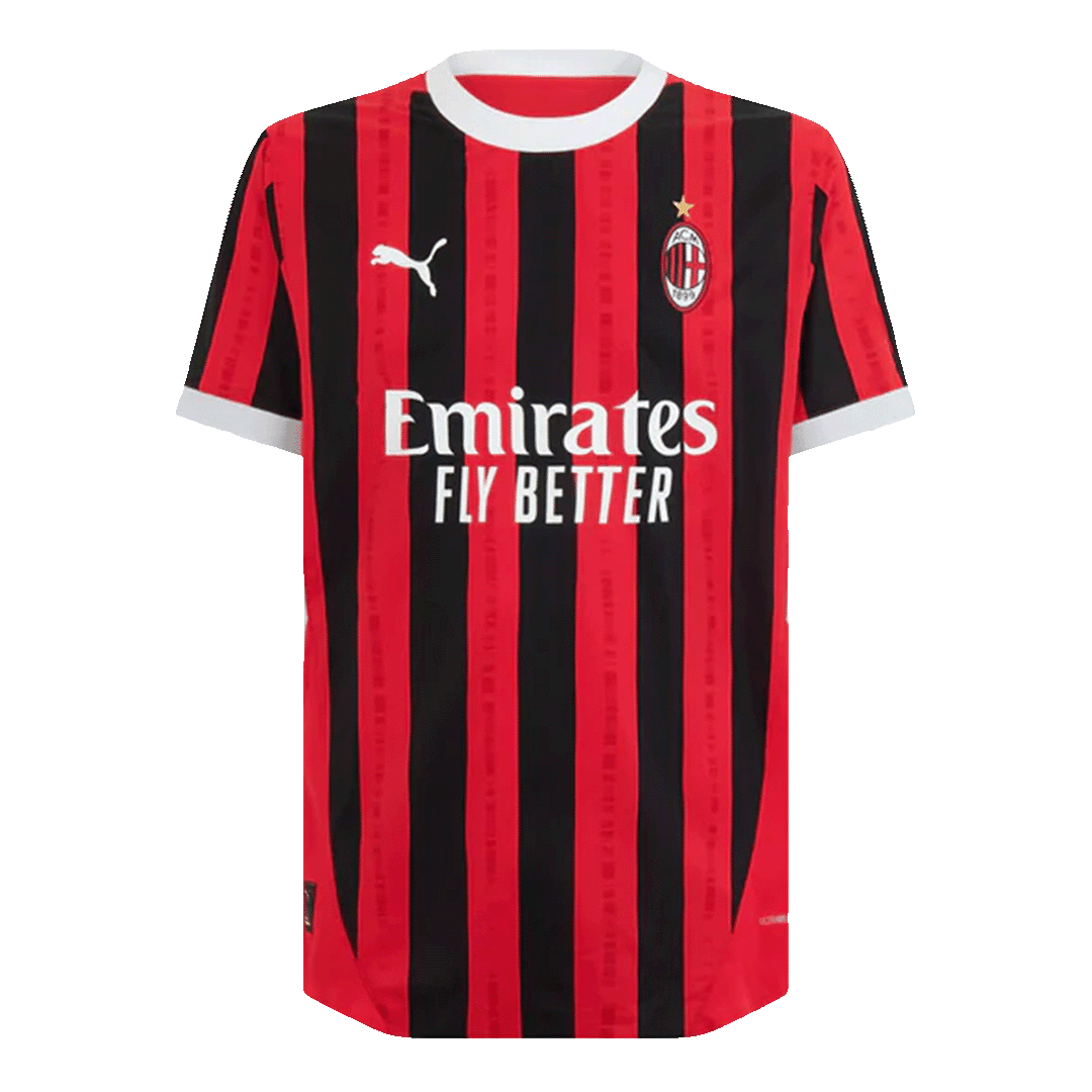 Authentic AC Milan Home Soccer Jersey - Soccerdeal