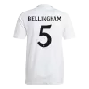 Authentic BELLINGHAM #5 Real Madrid Home Soccer Jersey 2024/25 - Soccerdeal