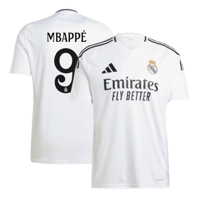 MBAPPÉ #9 Real Madrid Home Soccer Jersey 2024/25 - Soccerdeal