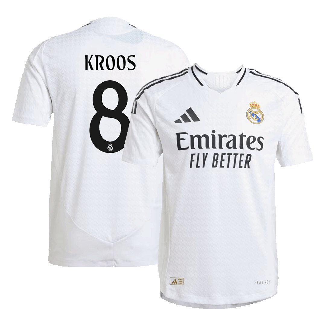 KROOS #8 Real Madrid Home Soccer Jersey Player Version - Soccerdeal
