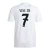 Authentic VINI JR. #7 Real Madrid Home Soccer Jersey 2024/25 - Soccerdeal