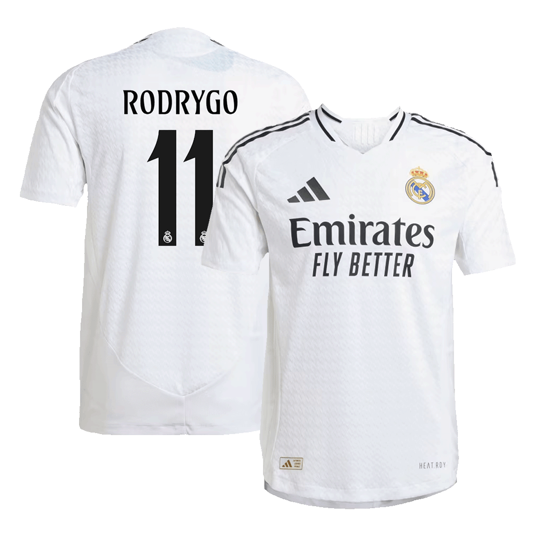 RODRYGO #11 Real Madrid Home Soccer Jersey Player Version - Soccerdeal