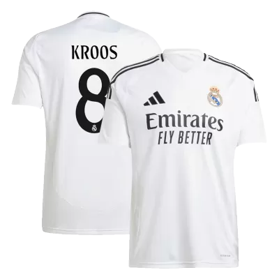 KROOS #8 Real Madrid Home Soccer Jersey 2024/25 - Soccerdeal