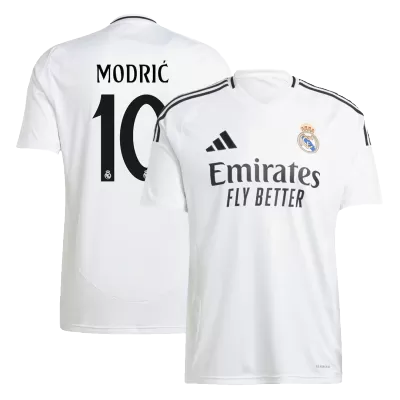 MODRIĆ #10 Real Madrid Home Soccer Jersey 2024/25 - Soccerdeal