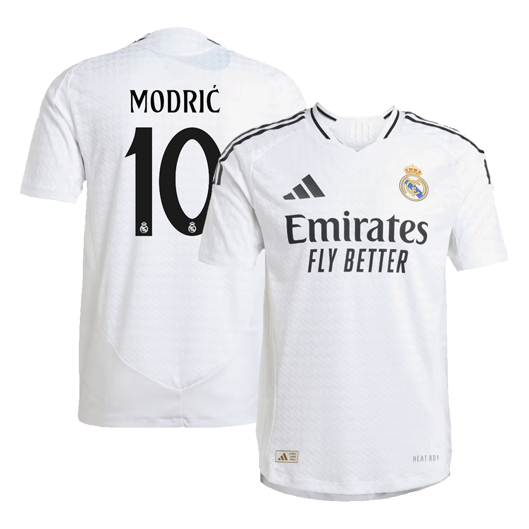 MODRIĆ #10 Real Madrid Home Soccer Jersey Player Version - Soccerdeal