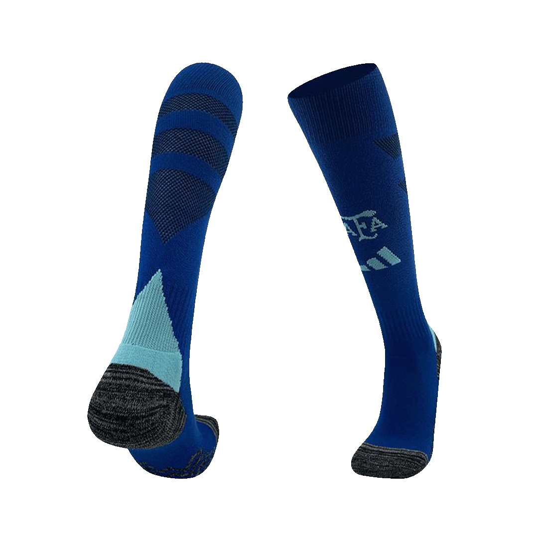 Argentina Away Soccer Socks - Soccerdeal