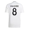 VALVERDE #8 Real Madrid Home Soccer Jersey 2024/25 - Soccerdeal