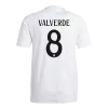 Authentic VALVERDE #8 Real Madrid Home Soccer Jersey 2024/25 - Soccerdeal