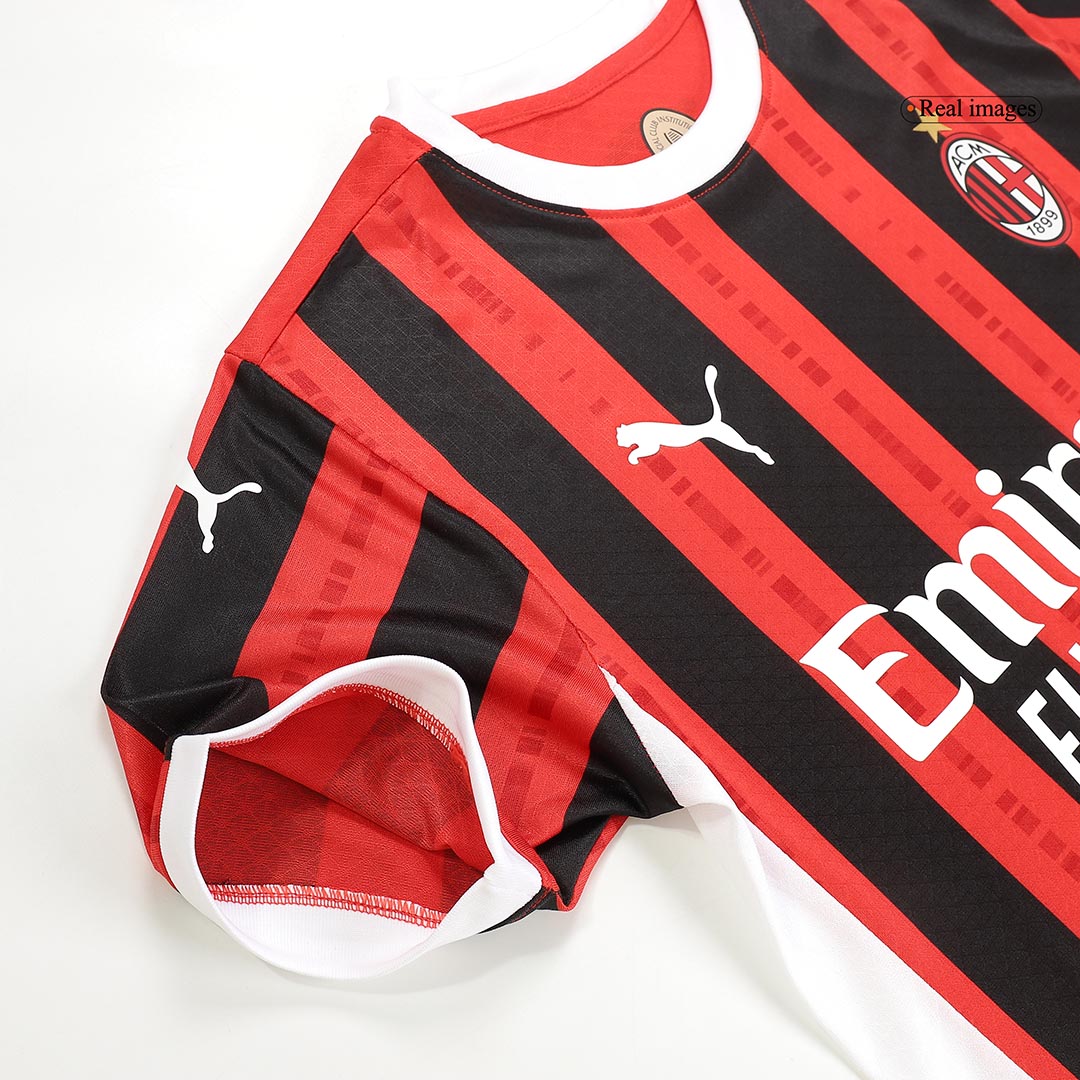 Authentic GIMENEZ #7 AC Milan Home Soccer Jersey - Soccerdeal