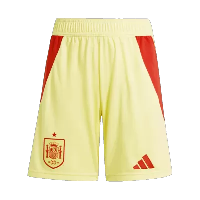 Spain Away Soccer Shorts Euro 2024 - Soccerdeal