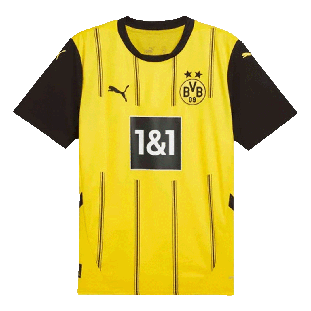 Borussia Dortmund Home Soccer Jersey Player Version - Soccerdeal