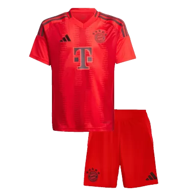 Kid's Bayern Munich Home Soccer Jersey Kit(Jersey+Shorts) 2024/25 - Soccerdeal