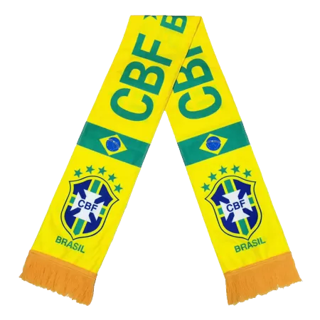 Brazil Soccer Scarf Yellow - Soccerdeal