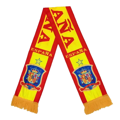 Spain Soccer Scarf Red - Soccerdeal