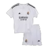 Kid's Real Madrid Home Soccer Jersey Kit(Jersey+Shorts) 2024/25 - Soccerdeal