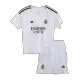 Kid's Real Madrid Home Soccer Jersey Kit(Jersey+Shorts+Socks) 2024/25 - Soccerdeal