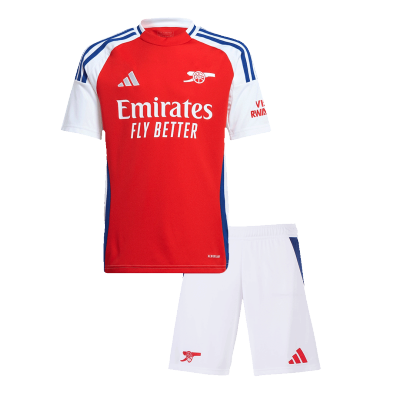 Kid's Arsenal Home Soccer Jersey Kit(Jersey+Shorts) 2024/25 - Soccerdeal