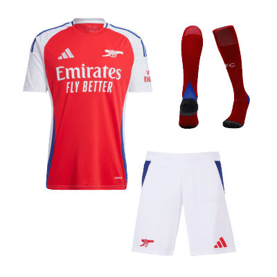 Arsenal Home Soccer Jersey Kit(Jersey+Shorts+Socks) 2024/25 - Soccerdeal