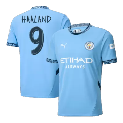 HAALAND #9 Manchester City Home Soccer Jersey 2024/25 - UCL - Soccerdeal