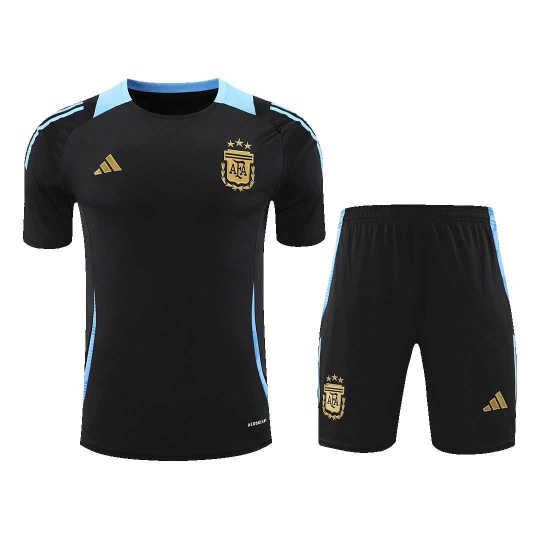 Argentina Pre-Match Soccer Jersey Kit(Jersey+Shorts) Copa America - Soccerdeal
