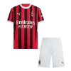 AC Milan Home Soccer Jersey Kit(Jersey+Shorts) 2024/25 - Soccerdeal